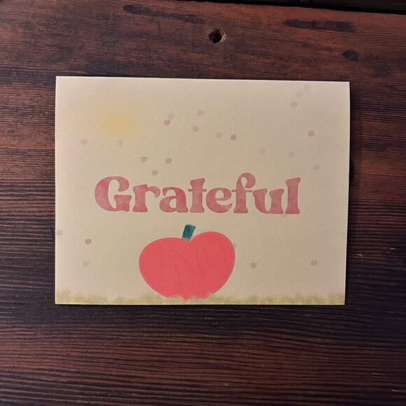 Thanksgiving Greeting Cards Fall Autumn Blank Cards Tablescape - Picture 2 of 3